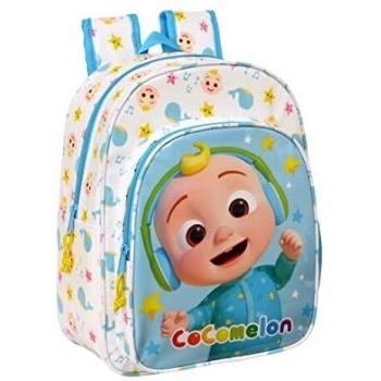 Mochila Infantil Adaptable a Carro Fácil Limpieza Cocomelon, 260x110x340 mm