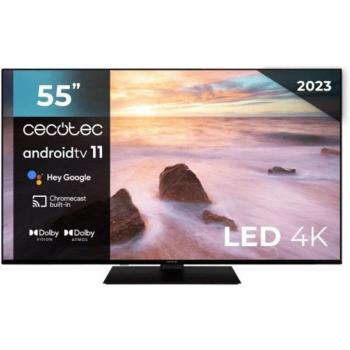 Cecotec A2 Series ALU20055Z 55 LED UltraHD 4K HDR10+ Frameless Android TV 11 Smart TV