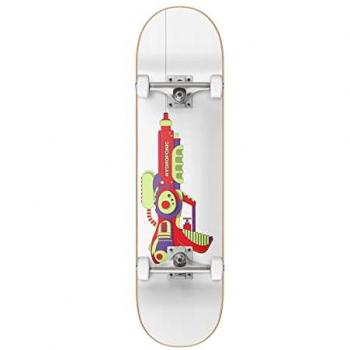 SKATEBOARD COMPLETO HYDROPONIC GUN S0203-02 ROJO / BLANCO 8