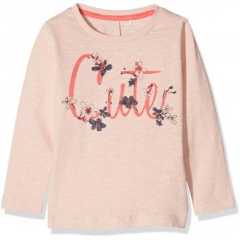 NAME IT Nmfdalullu LS Top, Camisa Manga Larga Para Niñas, Rosa