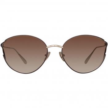 Linda Farrow FIELDER LFL1455 C3 Women’s Sunglasses Brown Size 61