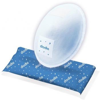 Dodie - Protector de lactancia, nocturno, con funda individual, 30 unidades, 162 g, blanco