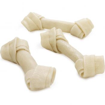 Barkoo huesos con nudos de cerdo para perros - 6 unidades