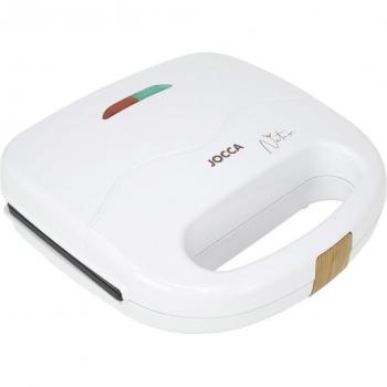 Sandwichera Grill Jocca Nature con Placas Antiadherentes, Indicadores Luminosos, Asa de Tacto Frío y 750W de Potencia