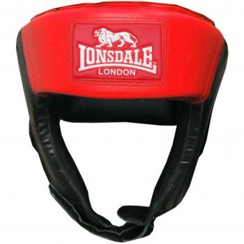 Lonsdale Adultos Jap Abierto Principal de Campana, Todo el año, Unisex, Color Negro - Blanco/Rojo, tamaño Small