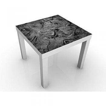 Apalis Mesa de diseño Stirring Bath 55x55x45cm, Tischfarbe:Weiss;Größe:55 x 55 x 45cm