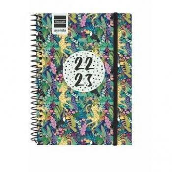 Agenda escolar 2022-2023 secundaria 1/8 semana vista horizontal panter finocam 634223623