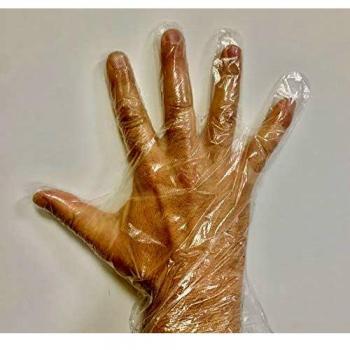 GUANTES DESECHABLES POLIETILENO CAJA 100 UDS