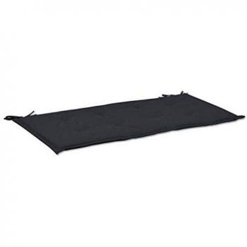 Anthracite Garden Bench Cushion 100x50x3 cm Oxford Fabric