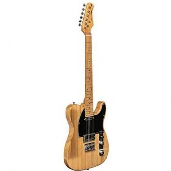 Stagg SET-PLUS NAT Vintage T Series Natural High Gloss Electric Guitar