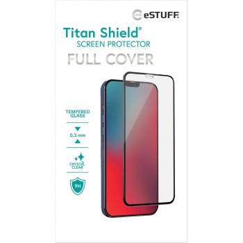 Protector de Pantalla y Espalda eSTUFF para iPhone 12 Mini - Alta Calidad, Transparente, 1 Pieza