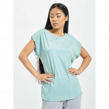 Camiseta Mujer Hombros Amplios Urban Classics - Talla XS a 5XL - Color Menta