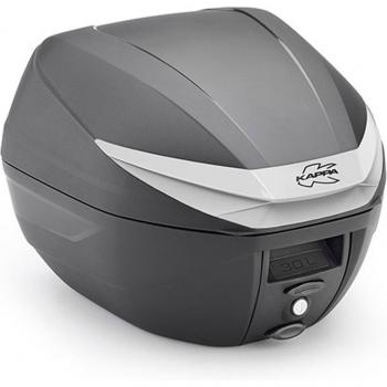 Baúl Trasero Kappa Monolock K3000N 30 Litros Negro con Placa Incluida