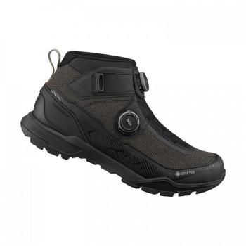 Zapatillas de ciclismo para hombre Shimano EX9 MTB GORE-TEX negro - Talla 43