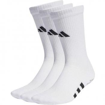 Calcetines de Fitness Adidas Essentials PRF CU GRP CRW3 Blanco