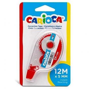 Carioca Blister Cinta Correctora 12m x 5mm Modelo 42091