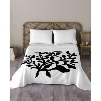 NATURALS - Juego de Sábanas Estampado - 100% Algodón Extra Suave - Incluye Sábana Encimera + 1 o 2 Fundas de Almohada + Sábana Bajera