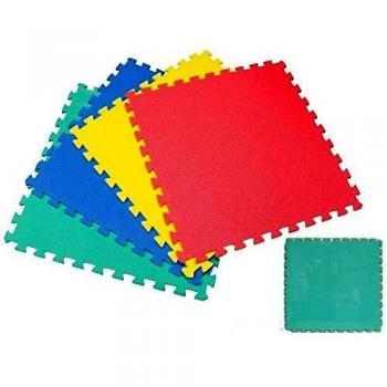Alfombra Puzzle EVA 4 Piezas 60x60 cm Antideslizante Encajable