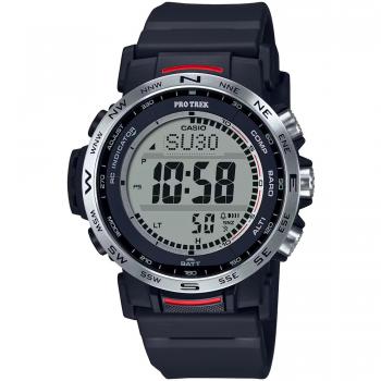 Casio Pro Trek PRW-35-1AER Men's Digital Watch with Black Strap and LCD Dial