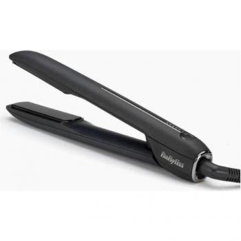 Plancha de Pelo BaByliss Super Styler ST485E, Cerámica, Placas 25 mm, Temperatura hasta 200 °C, Color Negro