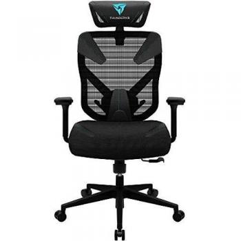 ThunderX3 YAMA3, Silla Gaming Ergonómica, Acolchado Armor, Ajustable, Cyan