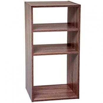 Organizador Modular Mix y Módulo con Estante 2 en 1 Efecto Roble Natural