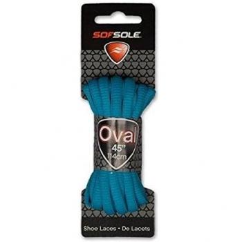 Sofsole 802697 Cordones Ovalados, Azul/neón, 150