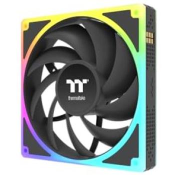 Ventilador PC Thermaltake TOUGHFAN EX 140 ARGB Sync 3Pack (140 mm, 3 unidades), Negro