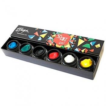 Thuya Kit 3D Art Gel - Decoración de Uñas en Gel para Arte Tridimensional, incluye gel negro estándar para construcción y decoración de uñas Nail Art