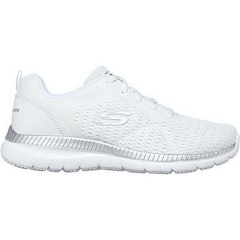 Zapatillas Skechers Bountiful Quick Pa Mujer Blanco/Plata