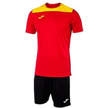Set de fútbol Joma Phoenix II hombre/niño rojo amarillo negro
