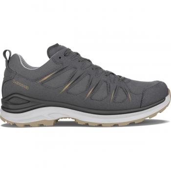 Lowa Innox Evo II GTX - Zapatillas de montaña para hombre, color gris, talla 44.5, impermeables y transpirables con tecnología Gore-Tex