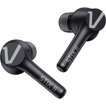 Auriculares Inalámbricos Verdaderos Veho STIX II con Cancelación Activa de Ruido (ANC), 5 horas de autonomía, Color Negro
