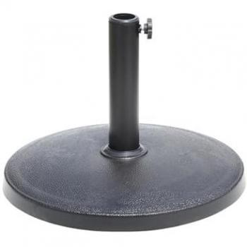 Base para Sombrilla Marbueno Negro de Cemento 12 kg 45 x 33 x 44 cm
