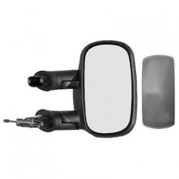 Espejo retrovisor VAN WEZEL 1636804, tipo: espejo retrovisor, características: diseño específico para vehículos, ajuste manual o eléctrico (dependiendo del modelo), cristal convexo para mayor visibilidad, incluye soporte de montaje y