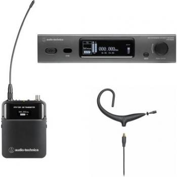 Audio-Technica ATW-3211/893XDE2 Wireless Microphone System with Short Boom Headworn Mic, 470-530MHz