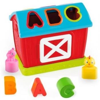 Bright Starts, Barnyard Shape Sorter, juguete, multicolor