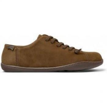 Camper Peu Cami Women's Brown Leather Lace-Up Sneakers