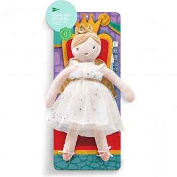 Muñeca de trapo sostenible Érase una princesa