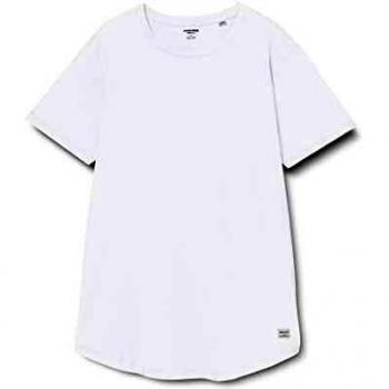 Jack & Jones Noa Crew Neck Regular Fit T-Shirt - White - XL