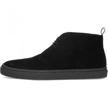 Botines de Hombre Fred Perry Hawley Suede B9161 Black