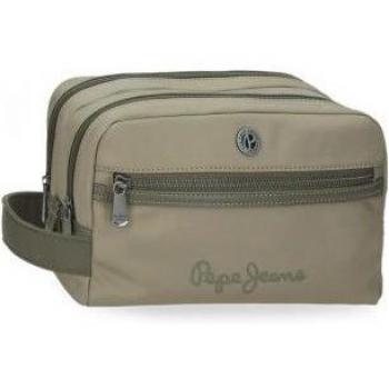 Neceser Pepe Jeans Corin dos compartimentos verde