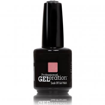 Jessica Cosmetics GELeration Semi-Permanent Nail Polish - Gel-409 Tea Rose, 15 ml