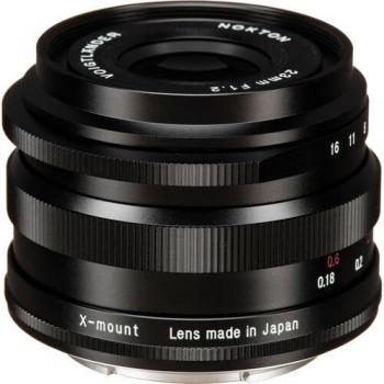 Voigtländer Nokton 1.2/23mm Aspherical Lens for Fujifilm X, Black