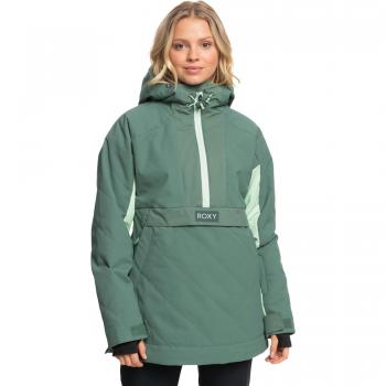Chaqueta Roxy Radiant Lines Anorak Verde Mujer M
