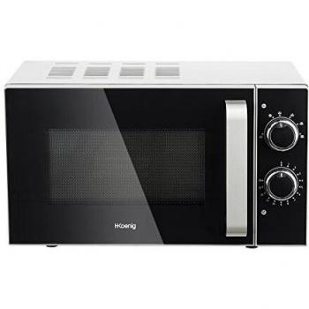 H.Koenig VIO4 Microondas/20 L /Plato giratorio 24,5 cm/6 etapas de cocción/700 W/Temporizador