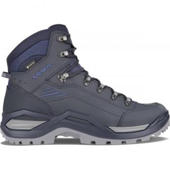 Botas de montaña Lowa Renegade Evo GTX Mid para hombre, color azul, talla 41