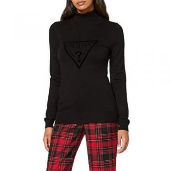 Guess LS TN Elisa Sweater Jersey, Negro
