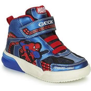 Zapatillas Niño Geox J Grayjay Boy C 35 Azul