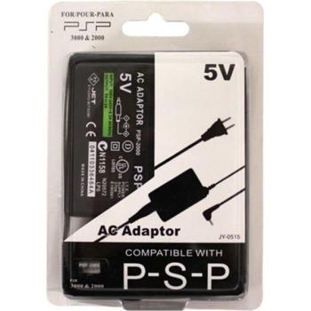 Cargador de corriente para PSP 1000/2000/Slim/3000 Satycon con voltaje de salida 5V, amperaje de 2A, compatible con todas las versiones de PSP, diseño compacto y ligero,